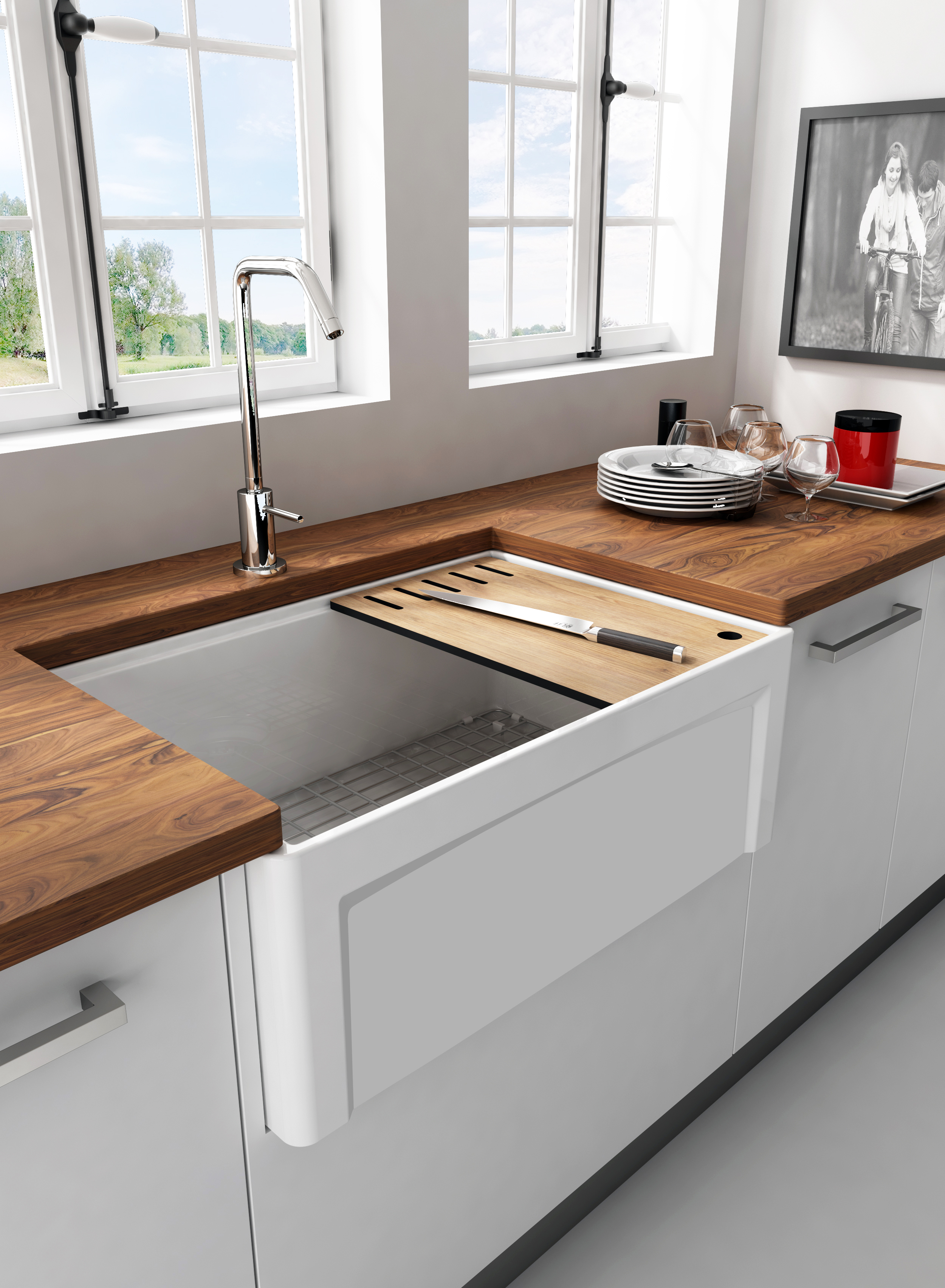 Savonna Workstation Amerikan Evye 61 cm