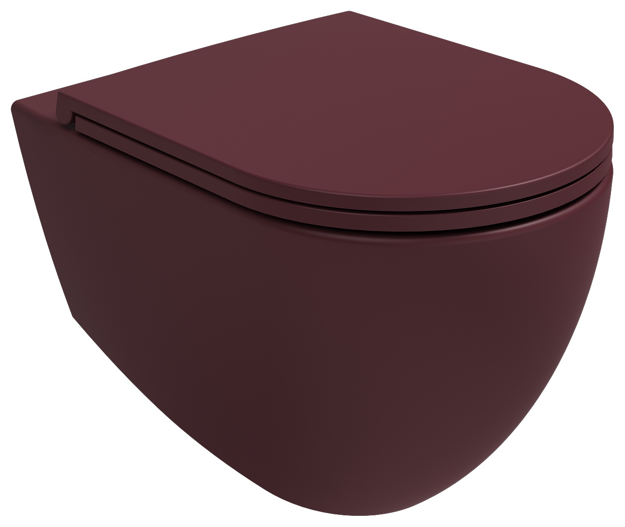 Infinity Due Asma Klozet  Rustik Bordo - CleaRim Plus