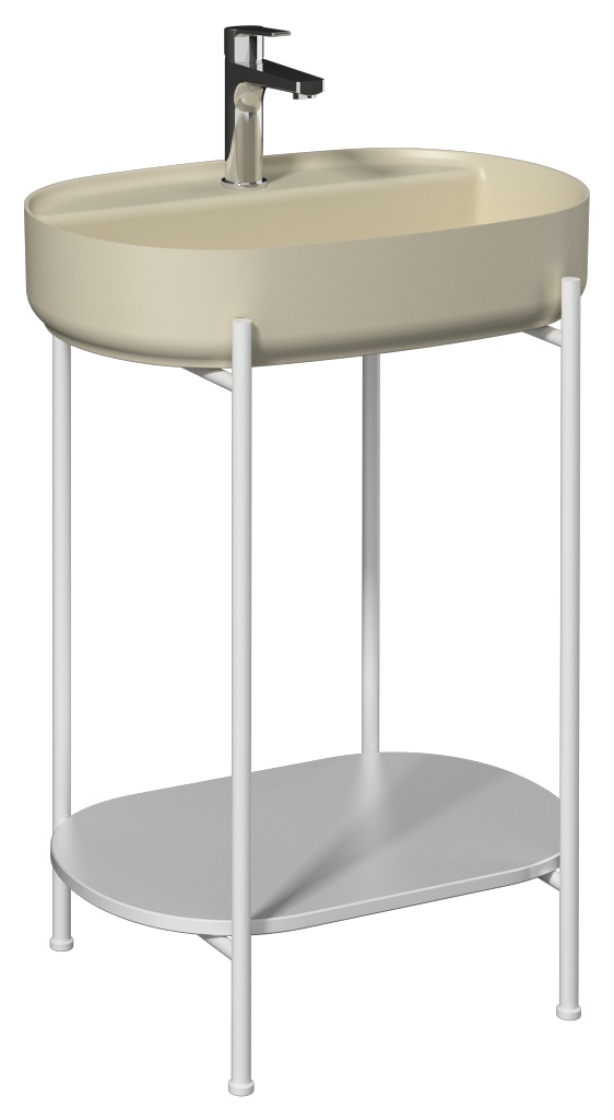 Puno 60cm Lavabo Ünitesi (10NF65060-2K dahil) Beyaz