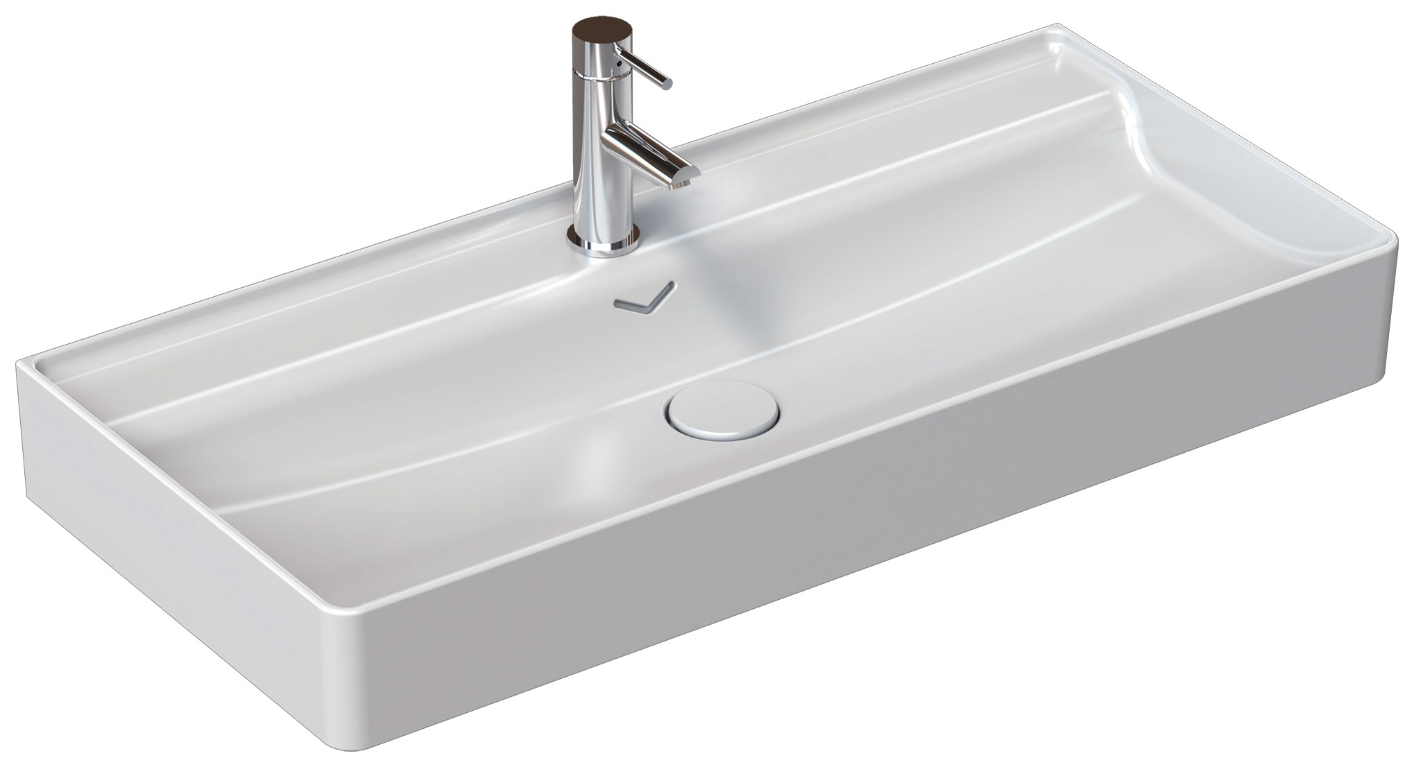 Vea Tezgah Üstü Lavabo 101 cm