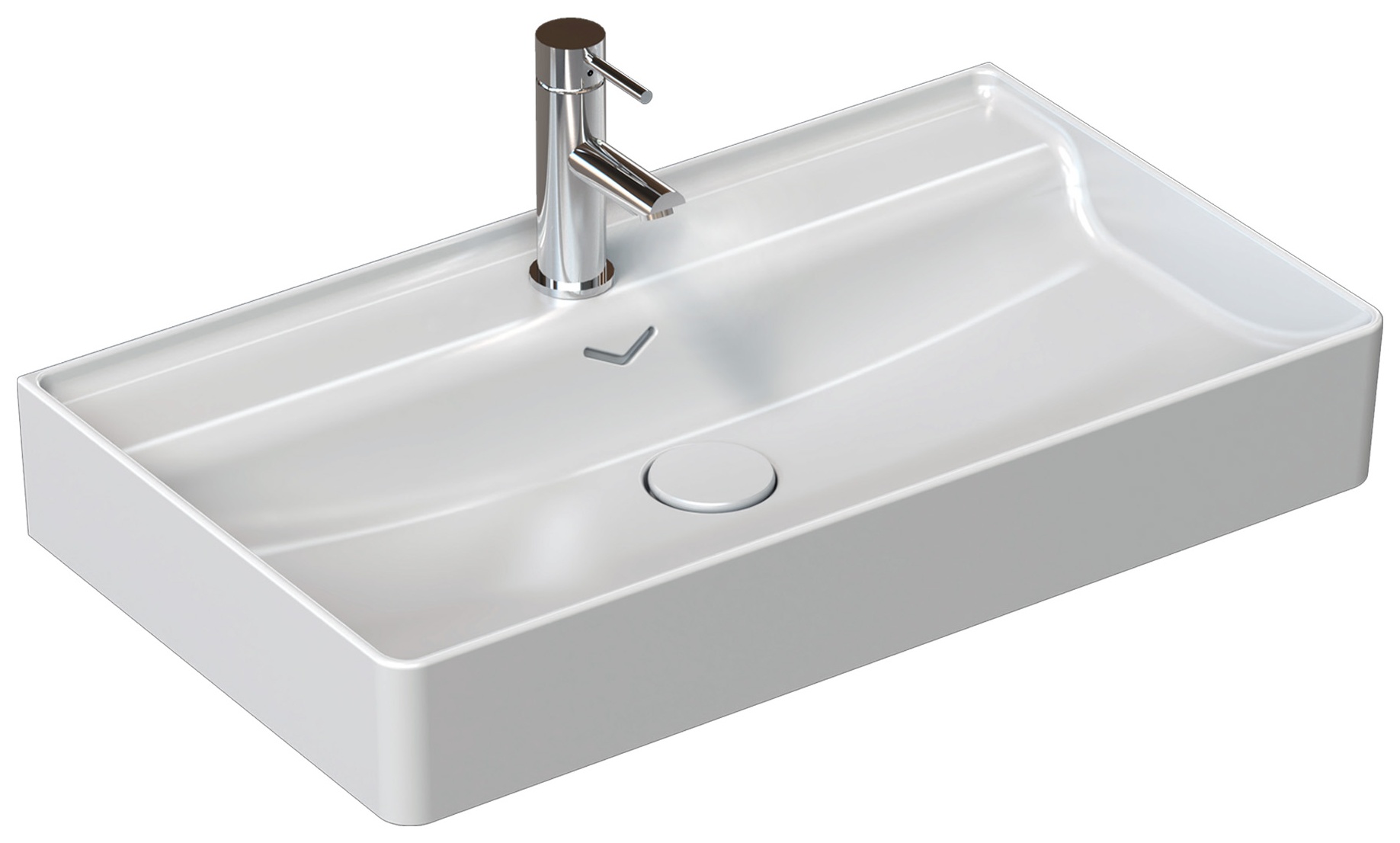 Vea Tezgah Üstü Lavabo 81 cm